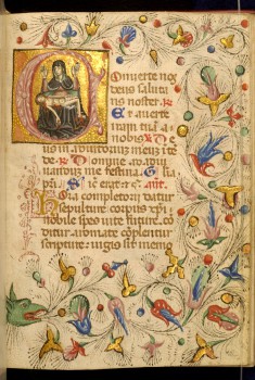 Leaf from Book of Hours