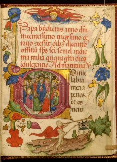Leaf from Barbavara Book of Hours