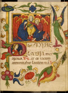 Leaf from Barbavara Book of Hours