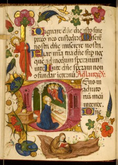 Leaf from Barbavara Book of Hours