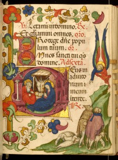 Leaf from Barbavara Book of Hours