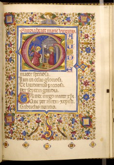 Leaf from Book of Hours