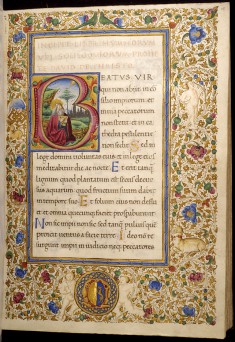 Leaf from Psalter