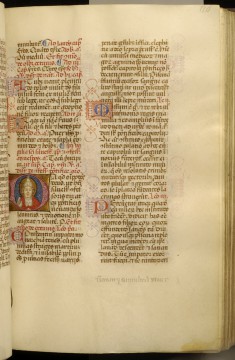 Leaf from Breviary