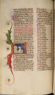 Leaf from Breviary