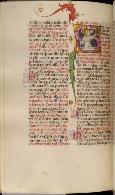 Leaf from Breviary