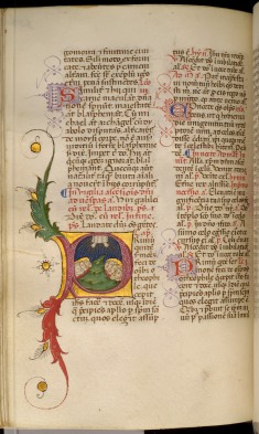 Leaf from Breviary