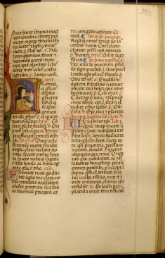 Leaf from Breviary