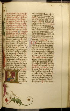 Leaf from Breviary