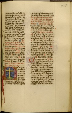 Leaf from Breviary