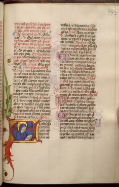 Leaf from Breviary