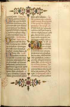 Leaf from Breviary