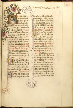 Leaf from Breviary