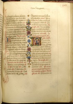 Leaf from Breviary
