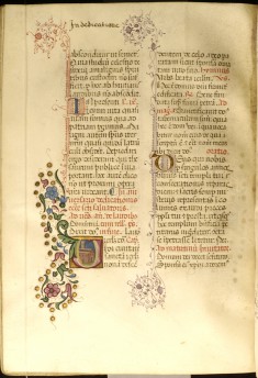 Leaf from Breviary