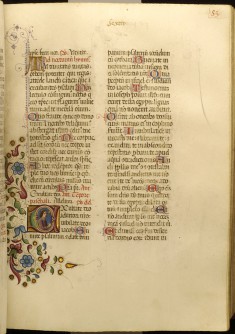 Leaf from Breviary