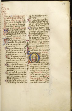 Leaf from Breviary
