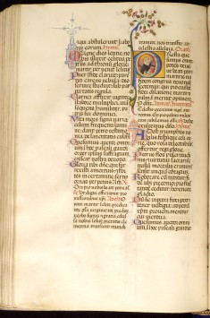 Leaf from Breviary