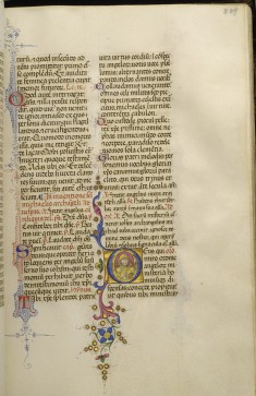 Leaf from Breviary