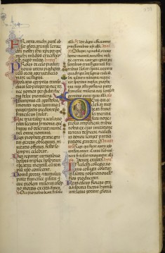 Leaf from Breviary