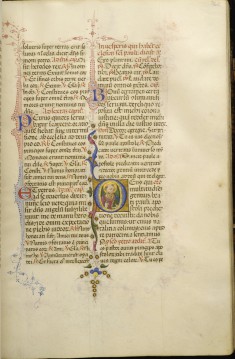 Leaf from Breviary