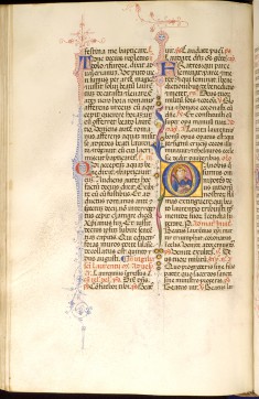 Leaf from Breviary