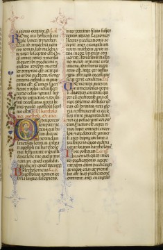 Leaf from Breviary