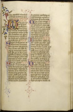 Leaf from Breviary