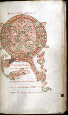 Leaf from Gospels