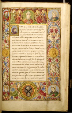 Leaf from Vita Zenobii Juliani da Girolamis