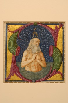Initial S with David in Deep Water