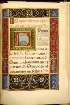 Leaf from Rangoni Bentivoglio Book of Hours