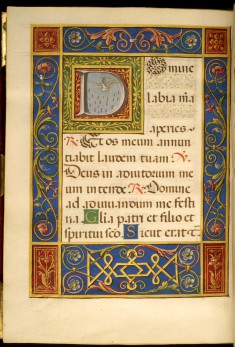 Leaf from Rangoni Bentivoglio Book of Hours