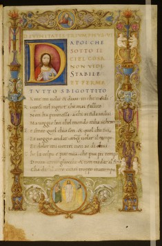 Leaf from I Trifoni