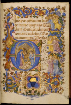 Leaf from Adimari Book of Hours