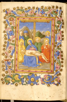Leaf from Adimari Book of Hours