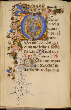 Leaf from Adimari Book of Hours