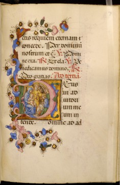 Leaf from Adimari Book of Hours