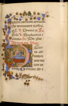 Leaf from Adimari Book of Hours