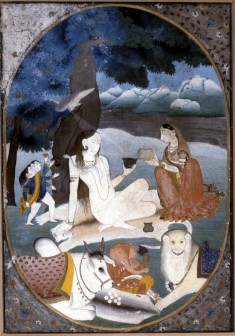 Shiva and His Family