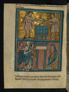 Top: Eli's Sons Commit Sacrilege (1 Samuel 2:13-17)