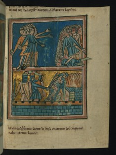 Top: The Stoning of Achan (Joshua 7:25)