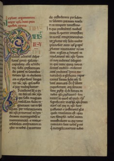 Initial "P" (Petrus Apostolus)