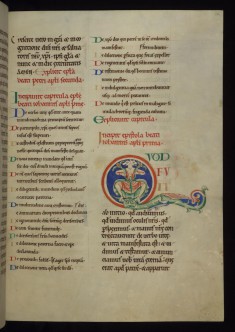Initial "Q" (Quod fuit)