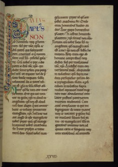 Initial "P" (Paulus Apostolus)