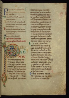Initial "P" (Paulus Apostolus)