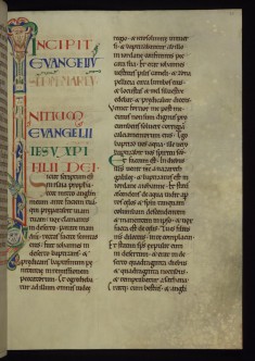 Initial "I" (Initium Evangelii)