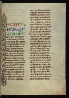 Initial "I" (In principio)