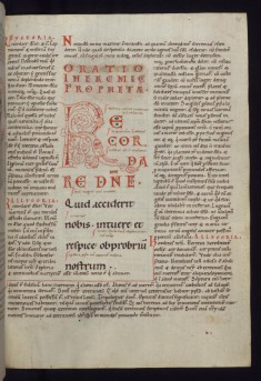 Initial "R" with a dragon