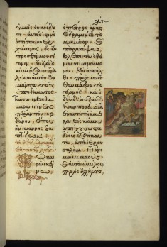 Christ on the road to Emmaus, Peter at the empty tomb